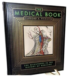 THE MEDICAL BOOK Brand New Clifford Pickover, Gold Gilt Pages Pristine Condition